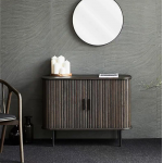 Fuurn SE3413 Vitra Petite 置物櫃 (電視電纜孔) (深胡桃木棕色)